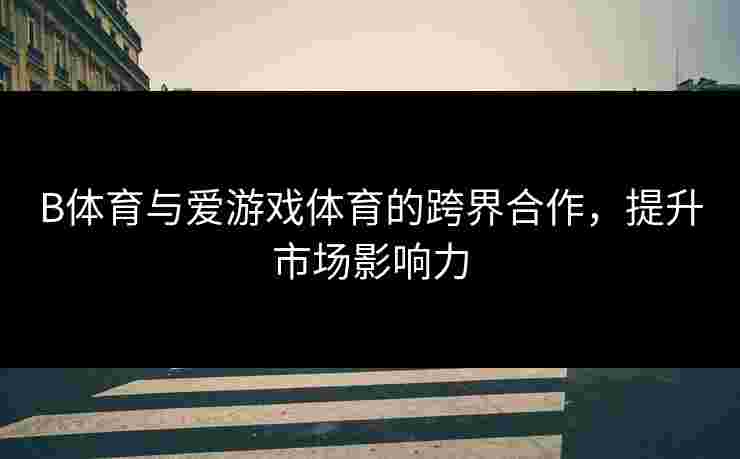 B体育与爱游戏体育的跨界合作，提升市场影响力